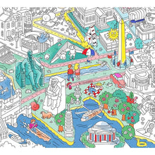 Load image into Gallery viewer, Washington DC Giant Coloring Poster - PARK STORY