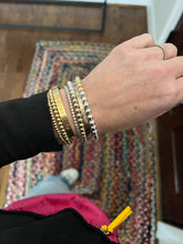 Load image into Gallery viewer, Two Tone Gold Filled & Sterling Silver Beaded Bracelet (multiple sizes available) - PARK STORY