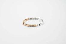 Load image into Gallery viewer, Two Tone Gold Filled & Sterling Silver Beaded Bracelet (multiple sizes available) - PARK STORY