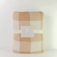 Load image into Gallery viewer, Plaid Fleece Lined Throw Blanket - PARK STORY