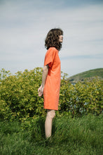Load image into Gallery viewer, Toba Organic Cotton Dress in Coral - PARK STORY