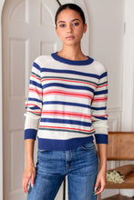 Load image into Gallery viewer, Emerson Sweater in Henri Stripe Organic - PARK STORY