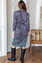 Load image into Gallery viewer, Ry Shirt Dress Painterly Dots Black - PARK STORY
