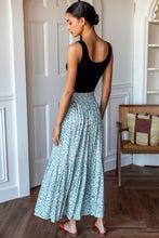 Load image into Gallery viewer, Shirred Skirt in Cypress - PARK STORY