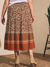 Load image into Gallery viewer, Harlow Skirt in Umber Folly Floral - PARK STORY