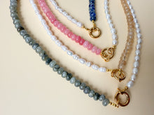 Load image into Gallery viewer, Pearl and Rondelle Necklace - PARK STORY