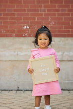 Load image into Gallery viewer, Ruffle Shoulder Sweatshirt Dress - PARK STORY