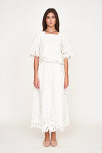 Load image into Gallery viewer, Provence Cutwork Top in White - PARK STORY