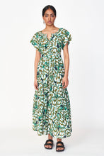 Load image into Gallery viewer, Vienna Maxi Dress in Moss Shell - PARK STORY