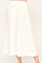 Load image into Gallery viewer, Verona Skirt in White Marine Eyelet - PARK STORY