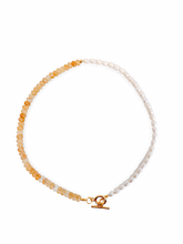 Load image into Gallery viewer, Pearl and Rondelle Necklace - PARK STORY
