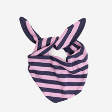 Load image into Gallery viewer, Simple Stripe Triangle Scarf - Lilac / Denim