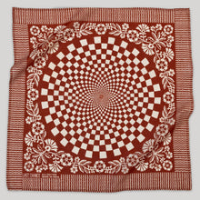 Load image into Gallery viewer, Cotton Sundial Bandana - Chili - PARK STORY