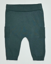 Load image into Gallery viewer, Baby Side Pocket Sweater Knit Pants (Organic Cotton) - PARK STORY