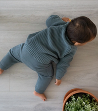 Load image into Gallery viewer, Baby Side Pocket Sweater Knit Pants (Organic Cotton) - PARK STORY