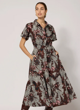 Load image into Gallery viewer, Joanne Midi Dress in Castello - PARK STORY