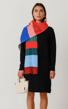 Load image into Gallery viewer, Arbea GOTS Multi-Colored Scarf - PARK STORY