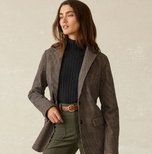 Load image into Gallery viewer, Inlet Knit Blazer in Houndstooth - PARK STORY