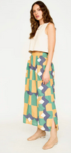 Load image into Gallery viewer, Marion Skirt in Teal Origami - PARK STORY