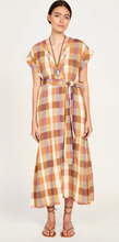 Load image into Gallery viewer, Oxacaca Dress in Desert Plaid - PARK STORY