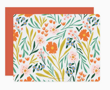 Load image into Gallery viewer, Garden Party Flat Notes | Boxed Set of 6 - PARK STORY