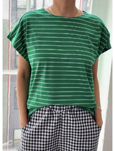 Load image into Gallery viewer, Chérie Tee in Green - PARK STORY