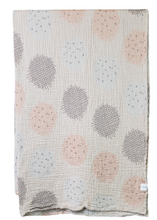 Load image into Gallery viewer, Mosaic Muslin Cotton Throw Blanket - PARK STORY