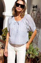 Load image into Gallery viewer, Luie Top - Starlite Indigo Organic - PARK STORY