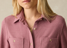 Load image into Gallery viewer, Legend Sweater Shirt in Rose Twill - PARK STORY