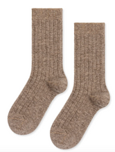 Load image into Gallery viewer, Italia Cashmere Cozy Rib Crew Sock (multiple colors) - PARK STORY