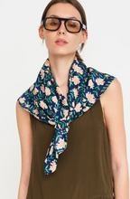 Load image into Gallery viewer, Scarf in Midnight Pink Carnation - PARK STORY