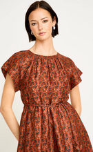 Load image into Gallery viewer, Vienna Maxi Dress in Amber Cattail - PARK STORY