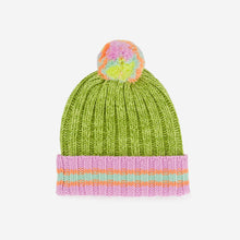 Load image into Gallery viewer, Kids Varsity Pome Beanie (multiple colors) - PARK STORY
