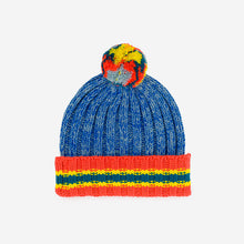 Load image into Gallery viewer, Kids Varsity Pome Beanie (multiple colors) - PARK STORY