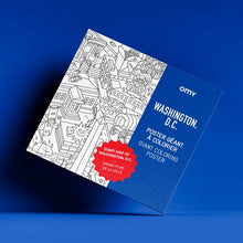 Load image into Gallery viewer, Washington DC Giant Coloring Poster - PARK STORY