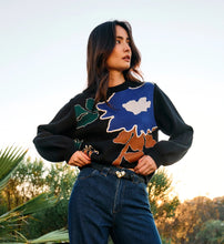 Load image into Gallery viewer, Emory Sweater in Mariposa/Black - PARK STORY