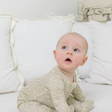 Load image into Gallery viewer, Peyton Zipper Onesie - Ferin/Ivory & Herb - PARK STORY