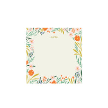 Load image into Gallery viewer, Floral Notes Block Notepad - PARK STORY