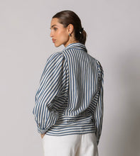 Load image into Gallery viewer, Isadora Blouse in Vintage Blue - PARK STORY
