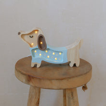 Load image into Gallery viewer, Little Lights Puppy Mini Daisy on Blue - PARK STORY