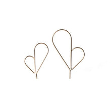 Load image into Gallery viewer, Mini Heart Hoops - PARK STORY