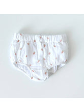 Load image into Gallery viewer, Strawberry Peter Pan Baby Dress & Bloomer Set (Organic Muslin) - PARK STORY
