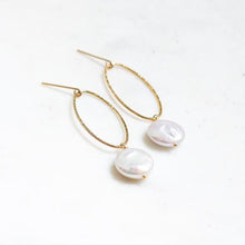 Load image into Gallery viewer, Belle Oval Hoops - PARK STORY