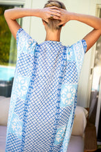 Load image into Gallery viewer, Daughter's Caftan - Dark Blue Organic - PARK STORY