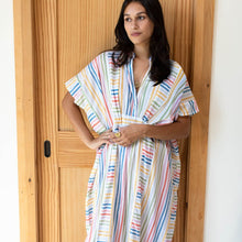 Load image into Gallery viewer, Emerson Long Caftan in Rainbow - PARK STORY