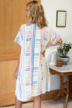 Load image into Gallery viewer, Emerson Short Caftan in Rainbow - PARK STORY