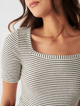 Load image into Gallery viewer, Legend™ Rib Square Neck Tee - PARK STORY