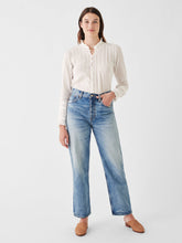 Load image into Gallery viewer, Willa Top (White & Carmine) - PARK STORY