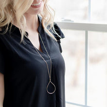 Load image into Gallery viewer, Long Oval Rebecca Necklace - PARK STORY