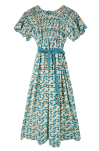 Load image into Gallery viewer, Vienna Pintucked dress in Seaglass - PARK STORY